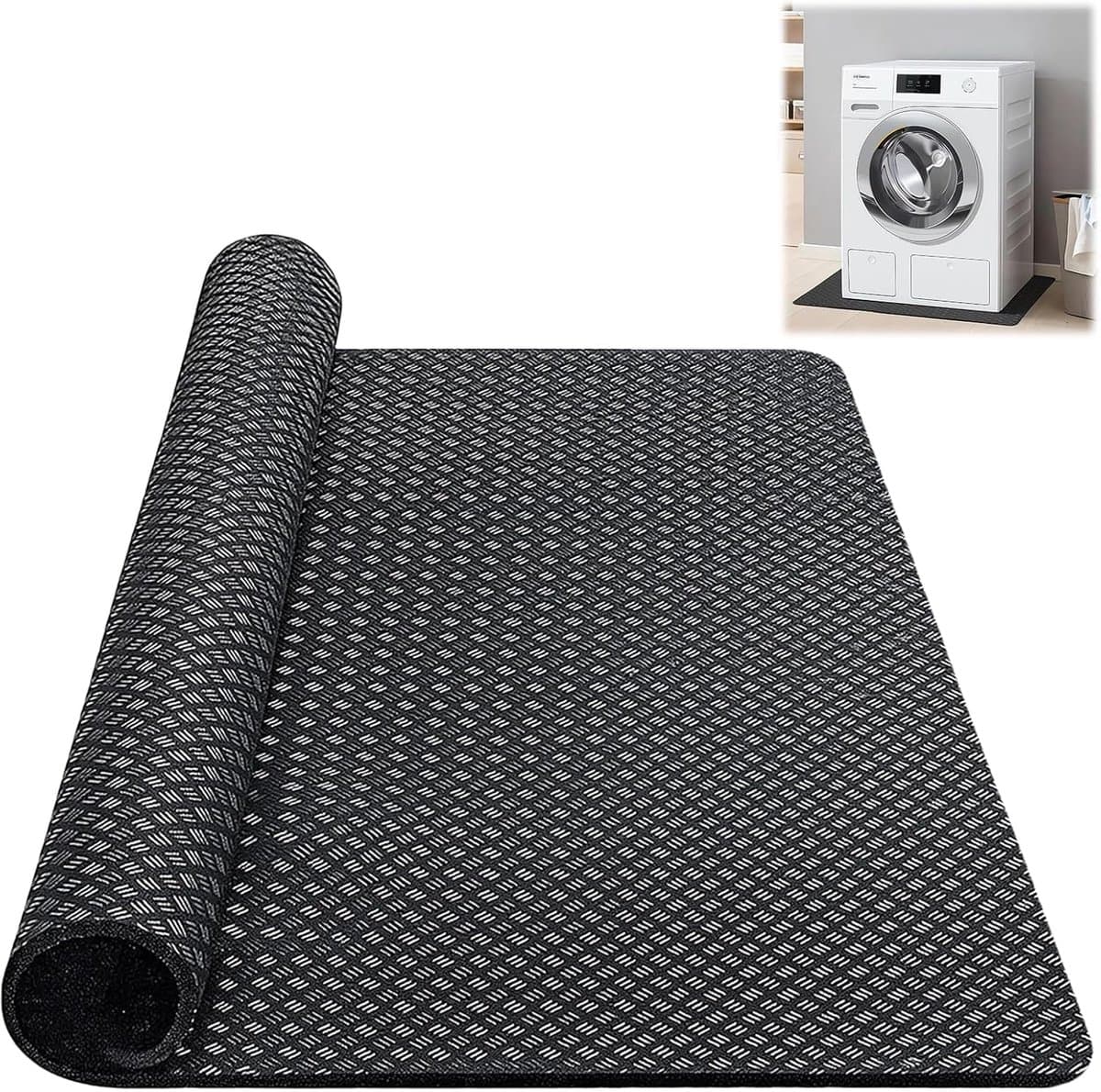 Anti-trillingsmat - Geluidsisolatie mat - Apparaten Dempen - Op maat te snijden - 60x60 cm — afbeelding 1
