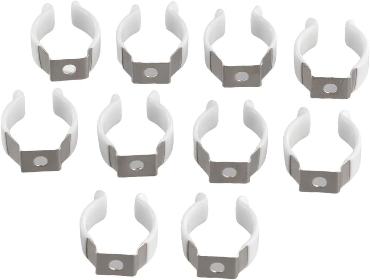 Gereedschap Clips - Veer Klemmen - Werkplaats Organiseren - Ruimtebesparend Ontwerp - 10 Stuks - Zilver — afbeelding 1