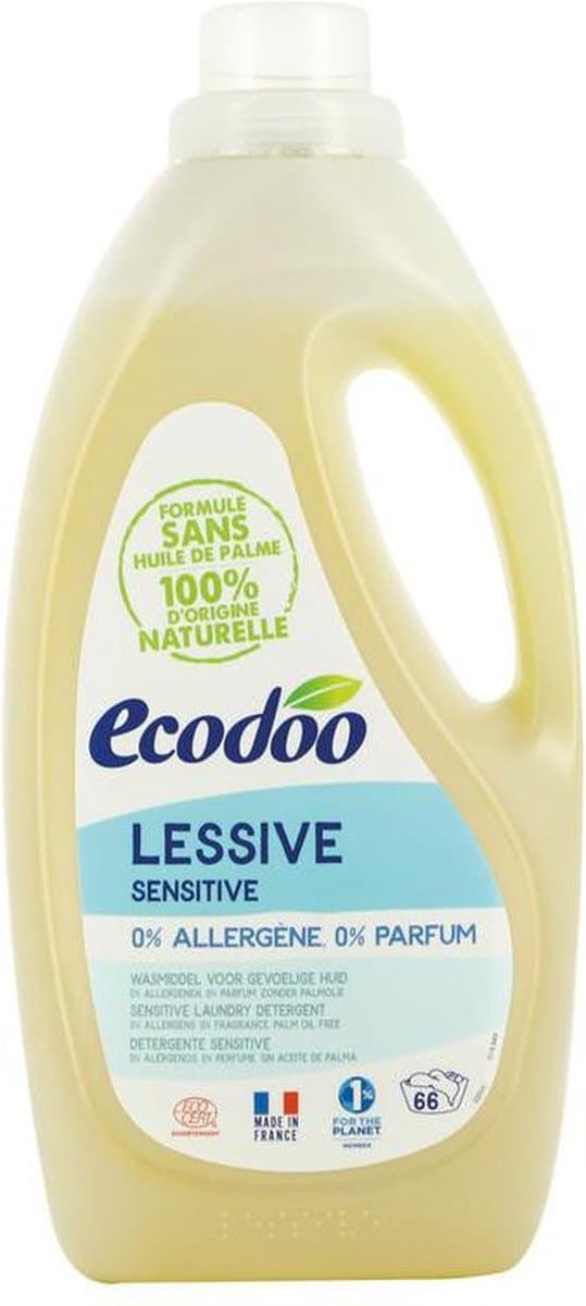 Ecodoo Wasmiddel vloeibaar sensitive 0% bio 2 Liter — afbeelding 1