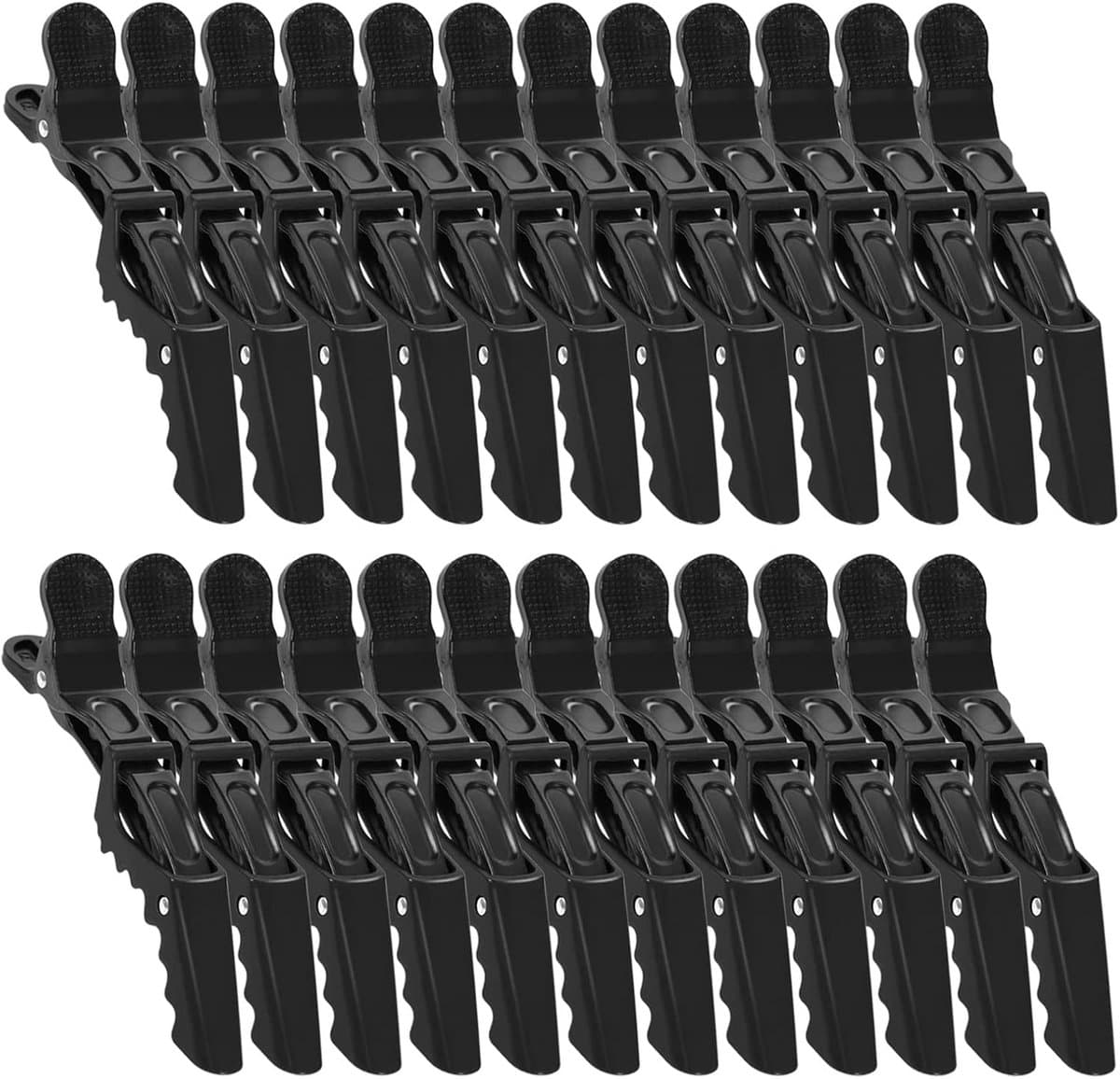 24 stuks Professionele Haarspeld Krokodillenclips voor Stylen en Knippen — afbeelding 1