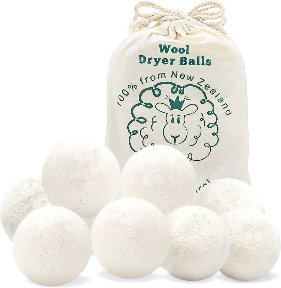 Drogerballen - Drogerballen Voor Wasdrogers - Droger Ballen - Drogerbollen 6 stuks — afbeelding 1