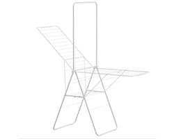 Wasrek - Droogrek Inklapbaar - 28 meter drooglengte - Wit – Bodo