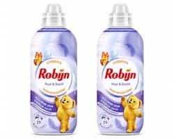 2 x Robijn – Wasverzachter – Puur & Zacht – 780 ml - Voordeelverpakking - 2 stuks