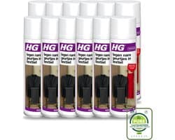 12 x HG - Tegen Nare Geurtjes In Textiel - Natuurlijk Zuiveringsproces - Veilig Voor Alle Textiel - 400 ml - Grootverpakking - Geurverwijdering Textiel - Stankmoleculen Oplossen - Textiel Reinigen - Geur In Kleding - Geur In Gordijnen