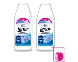2 x Lenor - Strijkwater - Spring Awakening - Textielverfrisser - 1000 ml - Bulkverpakking - Strijkwater - Douchemop - Textielverfrisser