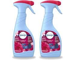 2 x Febreze – Textielspray – Robijn Jasmijn – 500 ml - Voordeelverpakking - 2 stuks