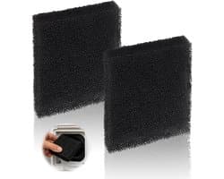2 Stuks Actieve Koolstoffilter 128x99x22mm voor SOG Afzuigsysteem