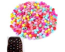 - Haarkralen - Clips van kunststof - Kleurrijk - Meisjes - Kindermode - Creatief - Geschikt voor alle haartypes - 200 stuks