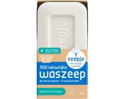 Seepje Waszeep Blok/Vlekverwijderaar - Bergamot & Limoengras - 120 gr