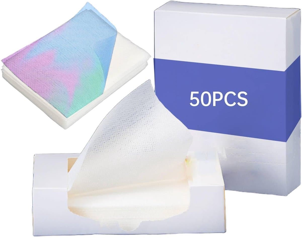 Dailygoods - Dailygoody - Color Catcher-vellen - Kleurengrijper voor Wasgoed - Voorkom Kleuruitlopen - 100 Stuks - Behoudt Kleding Originele Kleuren - Geschikt voo — afbeelding 1