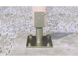 Stalen Ankerbout - Bevestigingsanker - Binnen Bevestigen - Lagere Verankeringsdiepte - 16/15/120 mm - Verzinkt