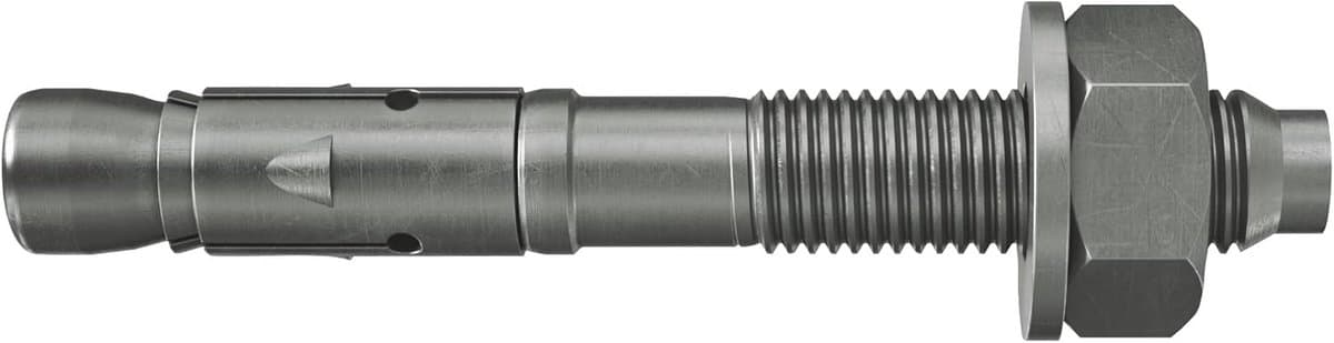 Slaganker - Metaalanker Heavy Duty - Zware Lasten Bevestigen - Hoge Draagkracht Beton - 12/10 Kurzversion - Zilverkleurig — afbeelding 1