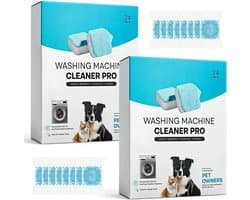 Wasmachine Reiniger Tabs - Dieptereiniging Tabs - Geur en Kalk Verwijderen - Extra Sterk Formule - 48 Stuks