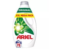 Ariel Vloeibaar Wasmiddel Original 78 Wasbeurten - 4 x 2418 ml - Voordeelverpakking