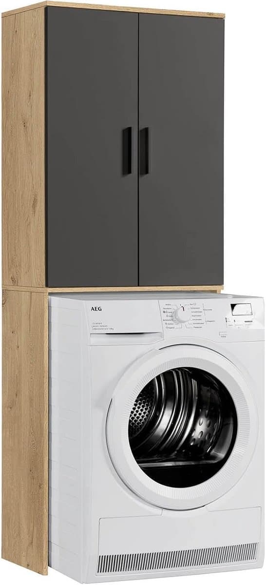 Wasmachine Ombouw - Opbouwmeubel Kast - Meubel Rek - Ruimtebesparend — afbeelding 1