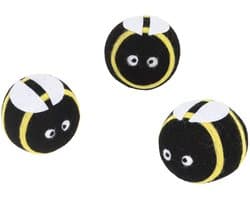 HI drogerballen/wasbollen - 3x stuks - bijen - voor zachte/kreukvrije was - wasdroger ballen — afbeelding 1