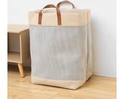 Wasmand - Wasmanden - wasmand inklapbaar - Opvouwbare Wasmanden - 35cm * 35cm * 56cm, Engels-IJzeren Pijpenrek