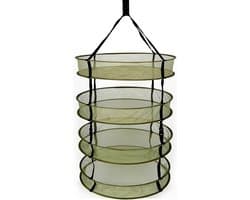 Droognet 60cm diameter 6 laags Heavy Duty Verstelbaar (GROEN) — afbeelding 1