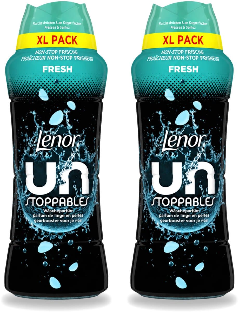 2 x Lenor Unstoppables - Geurbooster - Fris - Non-Stop Frisheid - Grootverpakking - Voordeelverpakking - 2 stuks — afbeelding 1