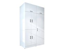 Roomart DORA-I Wasmachine Ombouwkast 130x186 cm - Wit