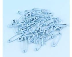 Wasknijpers, veiligheidsspelden, 20 stuks 19 mm meerkleurige broche veiligheidsspelden DIY koperen pinnen for kledingstuk Mini charmante veiligheidsspelden naaigereedschap accessoire (Color : Baby Bl