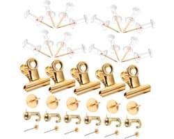 1set Metalen Kleur Push Pin Duurzame Wandpushpins Voor Korkborden Voor Organisatie Creatieve Projecten Geschikt Voor Kaarten Documenten Efficiënt Gebruiksvriendelijk