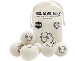 Set van 16 Wol Droogballen voor Drogen