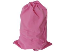 Bluvardi katoenen waszak -XXL- met trekkoord - pink