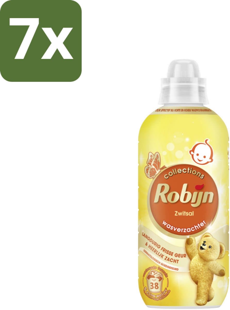 7 x Robijn – Wasverzachter – Zwitsalgeur – 765 ml - Koffiezetapparaat — afbeelding 1