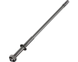 Heavy duty anker - Metaal plug boutanker - Bevestiging aan muur - A4 roestvrij staal - M12 x 220 mm