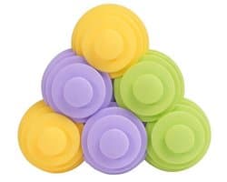 6 stuks wasbal voor wasmachine & drogerbal – Herbruikbare rubberen wasballen (5,5 cm)