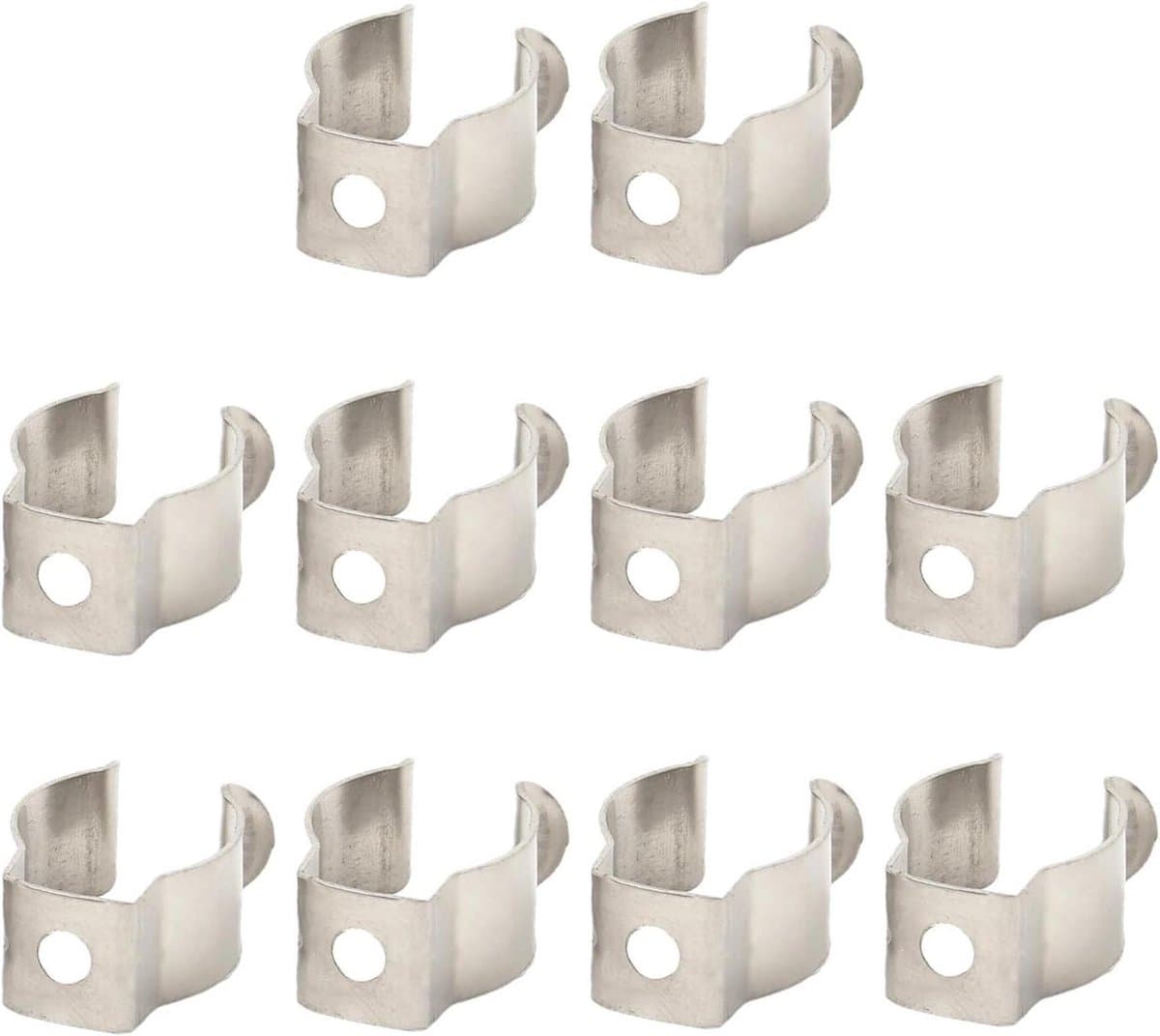 Gereedschap Clips - Spring Clips - Gereedschap Opbergen - Open Type - 6-28mm - Zilver — afbeelding 1