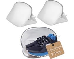 Herbruikbare Waszak voor Sneakers - 2 Stuks, Met Rits, Ideaal voor Schoenen en Sportkleding