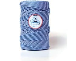 Solidchoice - Waslijn voor Binnen en Buiten, 50m Polypropyleen, Blauw