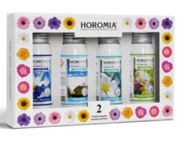 Horomia Geschenkset - Wasparfum Proefpakket - Horo 2 - 4x 50ml wasparfum — afbeelding 1