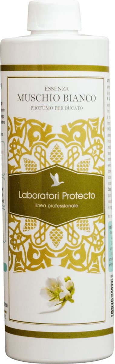 Wasparfum Muschio Bianco 500ml - Essenza Laboratori Protecto — afbeelding 1