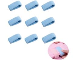 9 stuks Dekbedpinnen - Bed Sheet Holders - Quilt Clips - Dekbedovertrek Clips - Attachment Comforter - Quilt Fixing Clips - Om rommelige lakens te organiseren - Blauw