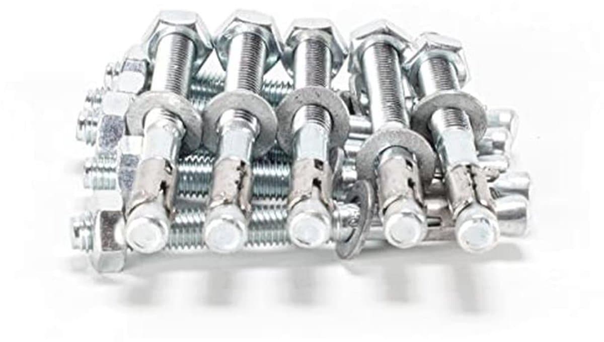 10 Stuk Pack Heavy-Duty M10 Bout Ankers — afbeelding 1