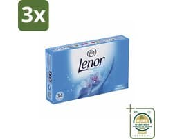 3 x Lenor - Droogtrommeldoekjes - Spring Awakening - 34 Doekjes - Grootverpakking - Droogtrommeldoekjes - Wasverzachter - Drogerdoekjes - Geur Droger - Bloemige Geur