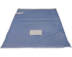 Premium wasnet 60x90 cm - Met knoopsluiting - Blauw — afbeelding 1