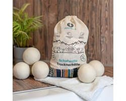 Chinchilla® Drogerballen XXL - Set van 6 Stuks - Herbruikbare Wasdrogerballen - Droogballen - Energiebesparing - Drogerballen voor Wasdrogers - Wasbollen