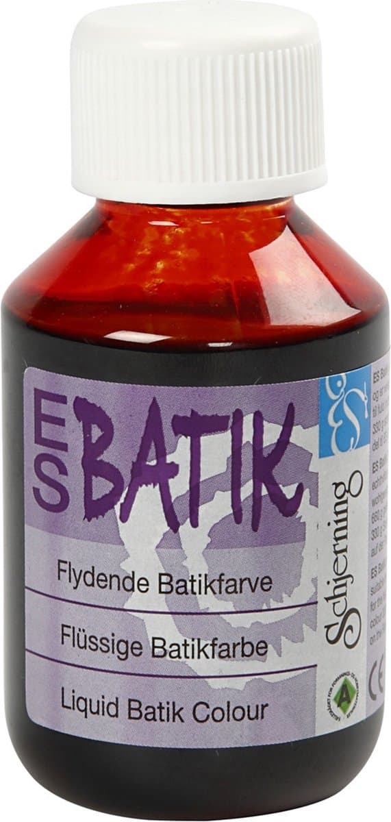 Schjerning Batikverf 100ml Oranje — afbeelding 1