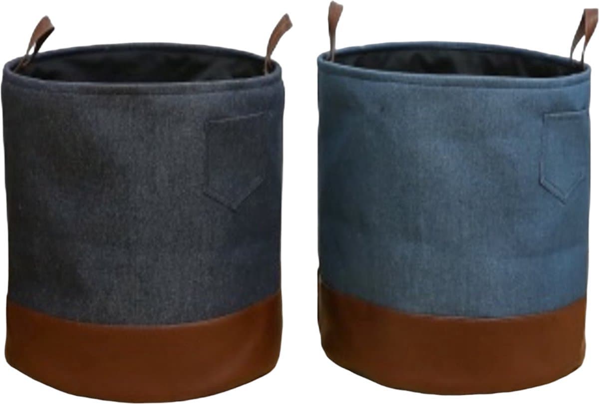 Wasmand - Wasmanden - wasmand inklapbaar - Opvouwbare Wasmanden - 40cm* 40cm, Enge4ls-IJzeren Pijpenrek — afbeelding 1