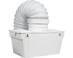 Dparts condens opvangbak voor wasdroger - met 1 meter slang - condensbox droger bak - condensbak droogkast — afbeelding 1