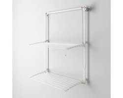 Foxydry Wall Plus 88 cm White - wanddroogrek -bediening rechts- 88 x 52 x 137 cm