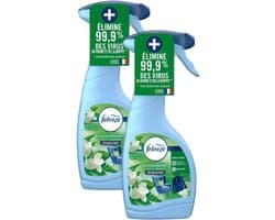 Lenor Febreze Textielverfrisser Spray - Morning Freshness - Multipack | 2x 500ml | Verwijdert nare geuren