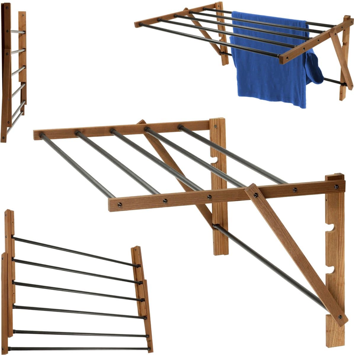Ferrara 53cm wandgemonteerde wasdroger voor montage in de auto — afbeelding 1