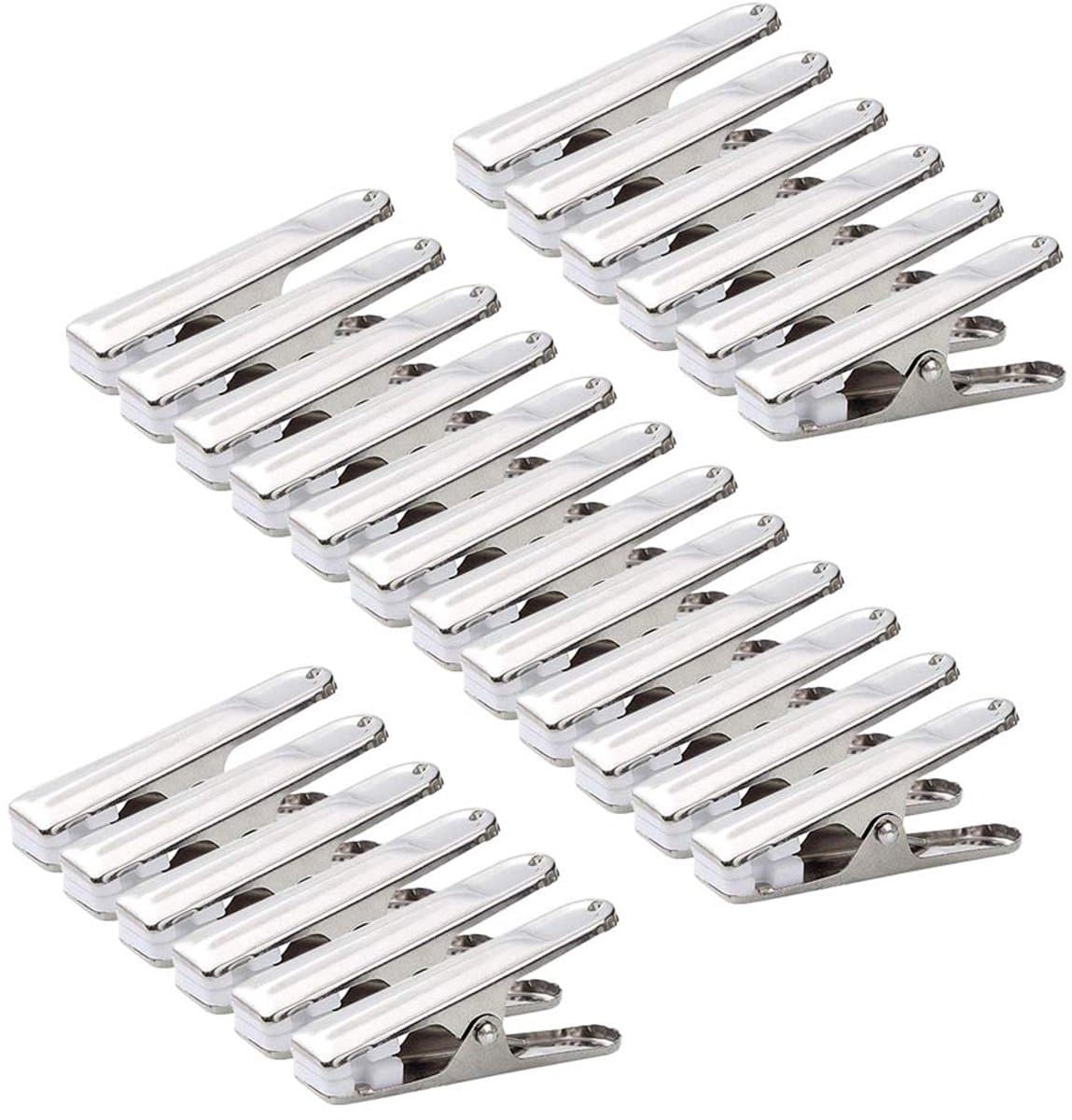 Ibenzoa® 80 Stukken Winddichte Wasknijpers Van Roestvrij Staal, 7 Inch, Duurzaam, Metaal, Voor Handdoeken, Sokken, Ondergoed, Kleding — afbeelding 1