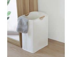 HAUSS SPOLE Wasmand-Inklapbaar Ontwerp - Laundry bag - Wassorteerder - Voor Badkamer & Slaapkamer-40×27×56 cm-Linnen-Beige