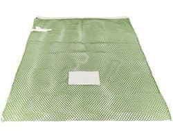 Premium wasnet 60x90 cm - Met knoopsluiting - Groen — afbeelding 1